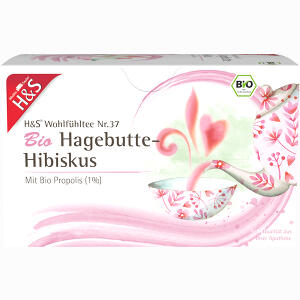 H&s Bio Hagebutte- Hibiskus 20 x 3.0 g - ab 2,60 &euro;