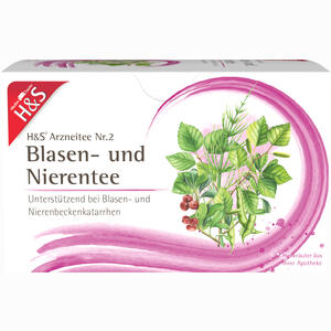 H&s Blasen U Nierentee Filterbeutel 20 Stück - ab 2,55 €