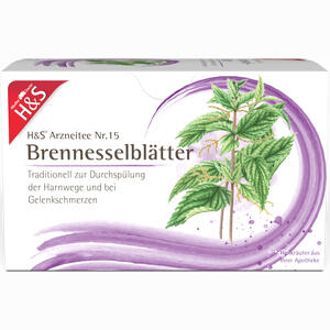 H&s Brennesselblaettertee Filterbeutel 20 Stück - ab 2,45 €