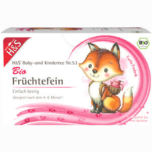 H&s Früchtefein (bio Baby- und Kindertee) Filterbeutel 20 Stück - ab 3,10 €