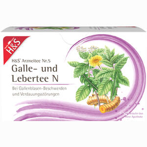 H&s Galle- und Lebertee N Filterbeutel 20 Stück - ab 2,41 €