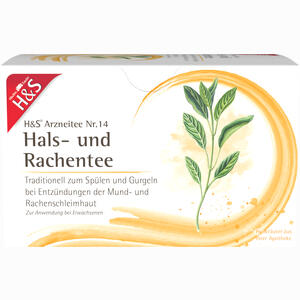 H&s Hals- und Rachentee Filterbeutel 20 Stück - ab 2,39 €