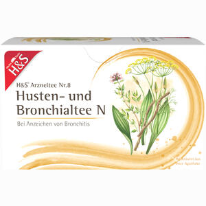 Abbildung von H&s Husten- und Bronchialtee N Filterbeutel 20 Stück Abbildung von H&s Husten- und Bronchialtee N Filterbeutel 20 Stück