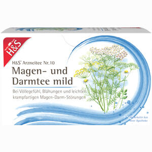 H&s Magen- und Darmtee Mild Filterbeutel 20 Stück - ab 2,64 €