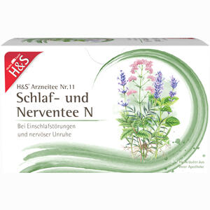 H&s Schlaf- und Nerventee N Filterbeutel 20 Stück - ab 2,42 €