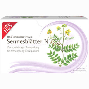 H&s Sennesblätter N Filterbeutel 20 Stück - ab 0,00 €