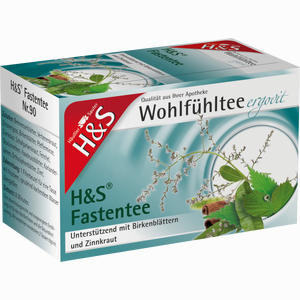 H&s Wohlfühltee Fastentee Filterbeutel 20 Stück - ab 2,82 €