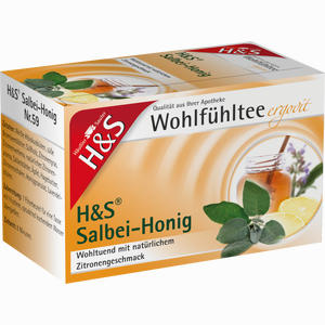 H&s Wohlfühltee Salbei- Honig mit Zitrone Filterbeutel 20 Stück - ab 0,00 &euro;
