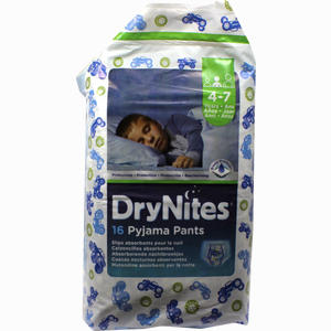 Huggies Dry Nites Jungen 4- 7jahre 16 Stück - ab 0,00 €