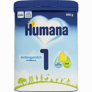 Humana Anfangsmilch 1 Pulver 800 g - ab 0,00 &euro;