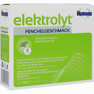 Humana Elektrolyt Fenchel 75g Fs Pulver 75 g - ab 5,00 €