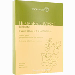 Husten- Brust- Wickel Eucalyptus Wachswerk Folie 6 Stück - ab 12,02 &euro;
