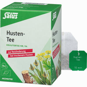 Husten- Tee Kräutertee Nr. 9 A Salus Filterbeutel 15 Stück - ab 2,70 €