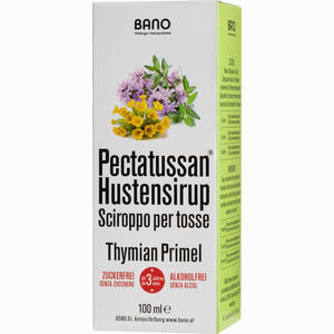 Hustensirup Pectatussan Thymian Primel  100 ml - ab 7,65 €