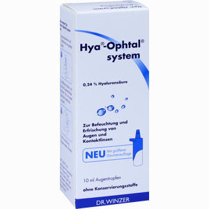 Abbildung von Hya- Ophtal System Augentropfen 10 ml