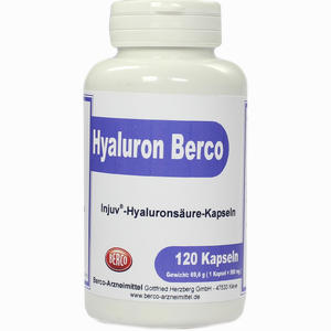 Hyaluron Berco Injuv Kapseln 120 Stück - ab 0,00 €