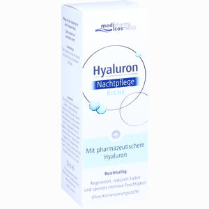 Hyaluron Nachtpflege Riche Creme 50 ml - ab 0,00 &euro;