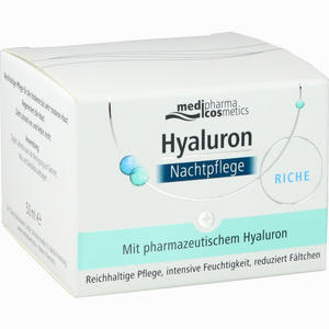 Hyaluron Nachtpflege Riche im Tiegel Creme 50 ml - ab 0,00 €