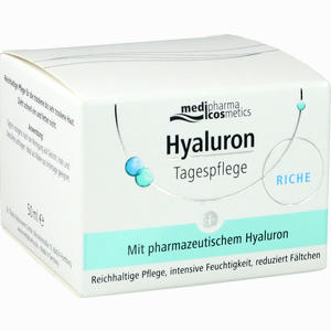 Hyaluron Tagespflege Riche im Tiegel Creme 50 ml - ab 16,63 &euro;