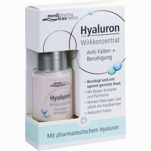 Hyaluron Wirkkonzentrat Anti- Falten+beruhigung  13 ml Hyaluron Wirkkonzentrat Anti- Falten+beruhigung  13 ml