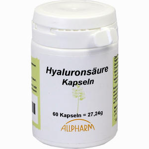 Hyaluronsäure 50mg Kapseln  60 Stück - ab 13,04 €