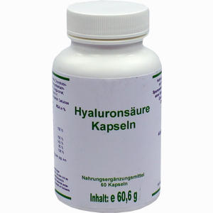 Hyaluronsäure Kapseln  60 Stück - ab 14,63 €