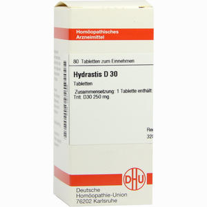 Hydrastis D30 Tabletten 80 Stück - ab 0,00 €