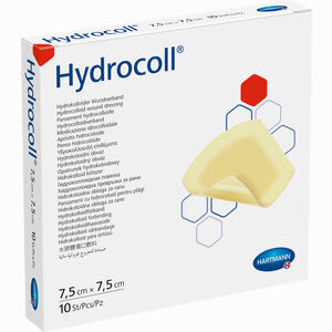 Hydrocoll 7,5x7,5cm Wundverband 10 Stück - ab 0,00 €