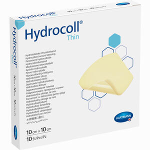 Hydrocoll Thin 10x10cm Hydrokolloidverband 10 Stück - ab 0,00 €