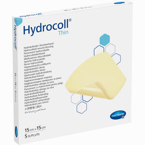 Hydrocoll Thin 15x15cm Hydrokolloidverband 5 Stück - ab 68,41 €