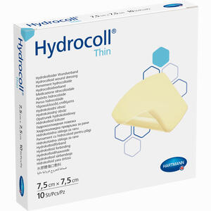 Hydrocoll Thin 7,5x7,5cm Hydrokolloidverband 10 Stück - ab 49,48 €