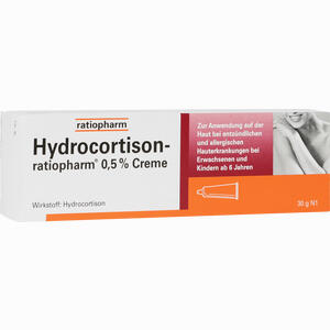 Abbildung von Hydrocortison- Ratiopharm 0.5% Creme  30 g