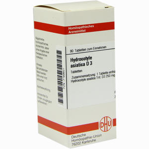 Hydrocotyle Asiatica D3 Tabletten 80 Stück - ab 0,00 &euro;