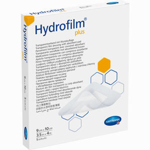 Hydrofilm Plus Transparentverband 9x10cm  5 Stück - ab 0,00 €