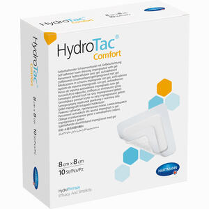 Hydrotac Comfort Schaumverband 8x8cm Steril  10 Stück - ab 79,08 &euro;