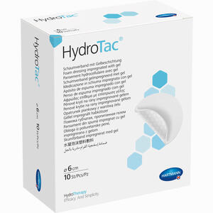 Hydrotac Schaumverband 6cm Steril Rund  10 Stück - ab 65,95 &euro;