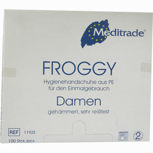 Hygiene Einmalhandschuhe Aus Pe Damen  100 Stück - ab 1,48 €