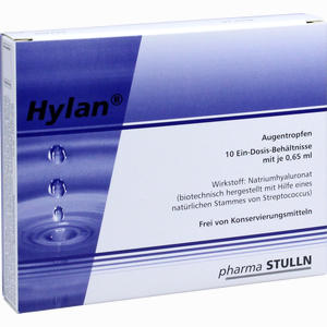 Hylan 0.65ml Augentropfen 10 Stück - ab 4,98 €