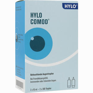 Hylo- Comod Augentropfen 2 x 10 ml - ab 19,06 €