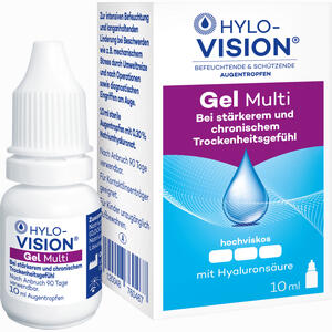 Hylo- Vision Gel Multi Augentropfen 10 ml Hylo- Vision Gel Multi Augentropfen 10 ml