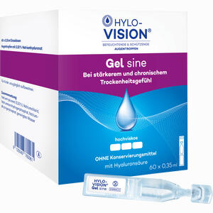 Hylo- Vision Gel Sine Einzeldosispipetten 60 x 0.35 ml Hylo- Vision Gel Sine Einzeldosispipetten 60 x 0.35 ml