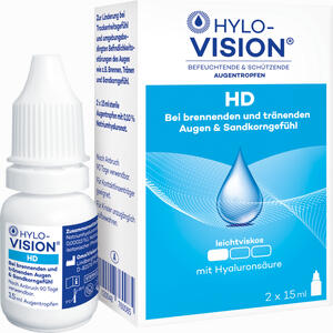 Hylo- Vision Hd Augentropfen 2 x 15 ml - ab 9,64 €