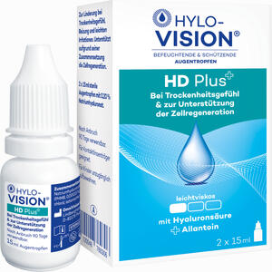 Hylo- Vision Hd Plus Augentropfen 2 x 15 ml - ab 10,81 €