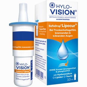 Hylo- Vision Safedrop Lipocur Augentropfen 10 ml - ab 11,02 €