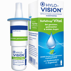Hylo- Vision Safedrop Vital Augentropfen 10 ml Hylo- Vision Safedrop Vital Augentropfen 10 ml