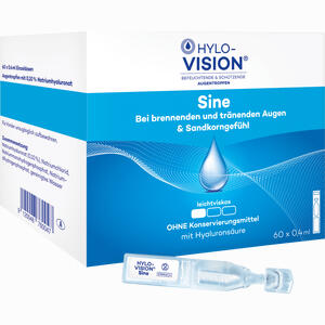 Hylo- Vision Sine Augentropfen  60 x 0.4 ml - ab 10,29 €