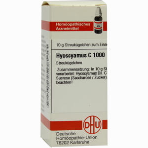Hyoscyamus C1000 Globuli 10 g - ab 34,95 €