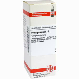 Hyoscyamus D12 Dilution 20 ml - ab 8,22 €