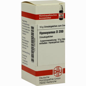 Hyoscyamus D200 Globuli 10 g - ab 12,62 €