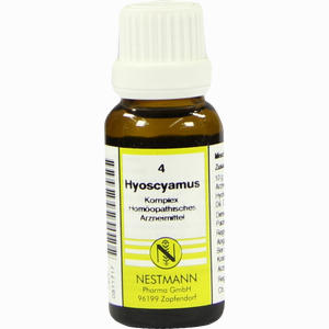 Hyoscyamus Kompl Nestm 4 Dilution 20 ml - ab 7,24 €